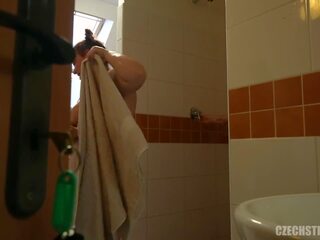 Czech Streets - Watching Girls Taking Shower: Voyeur dirty clip feat. Zeynep Rossa