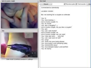 Chatroulette #77 lustful Couple Suck And Long Fuck