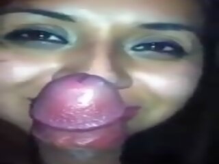 Lover Gives Blowjob To Cock, Biting and Licking