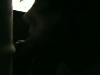 Sucking penis Outside Bar & Riding penis at an adult Theater