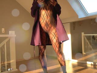 Luxury Ms in Burberry Trenchcoat Strips. | xHamster