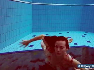 Underwater Swimming in a Dress by Martina