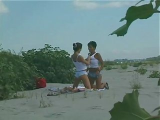 Lesbians on the sand