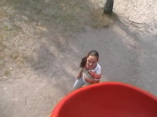 Petite Latina Teen gets fucked in the Playgrounds