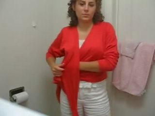 Busty schoolgirl In Toilet - Com