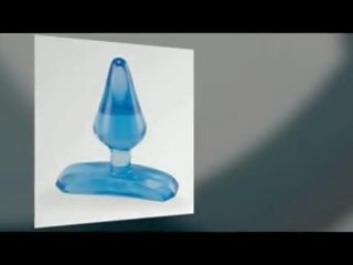 Coed Silicone Ripple Butt Plug