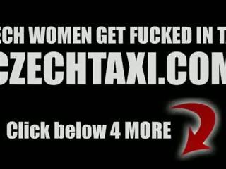 CzechTaxi Multiple Female Orgasm in the Backseat