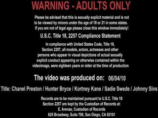 Chanel Preston And Hunter Bryce And Kortney Kane And Sadie Swede x rated video