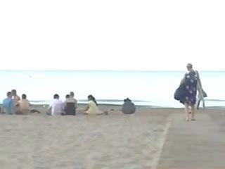Young charming Couple Fucks In The Sea